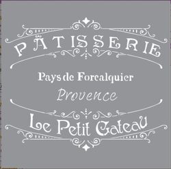 Stencil The French Bakery