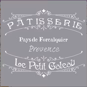 Stencil The French Bakery