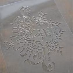 Stencil Franskt motiv