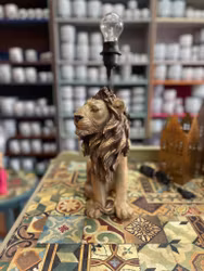 Fantastiska lampor i form av Lejon