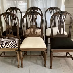 Matsalsgrupp, Gustaviansk med 4 stolar