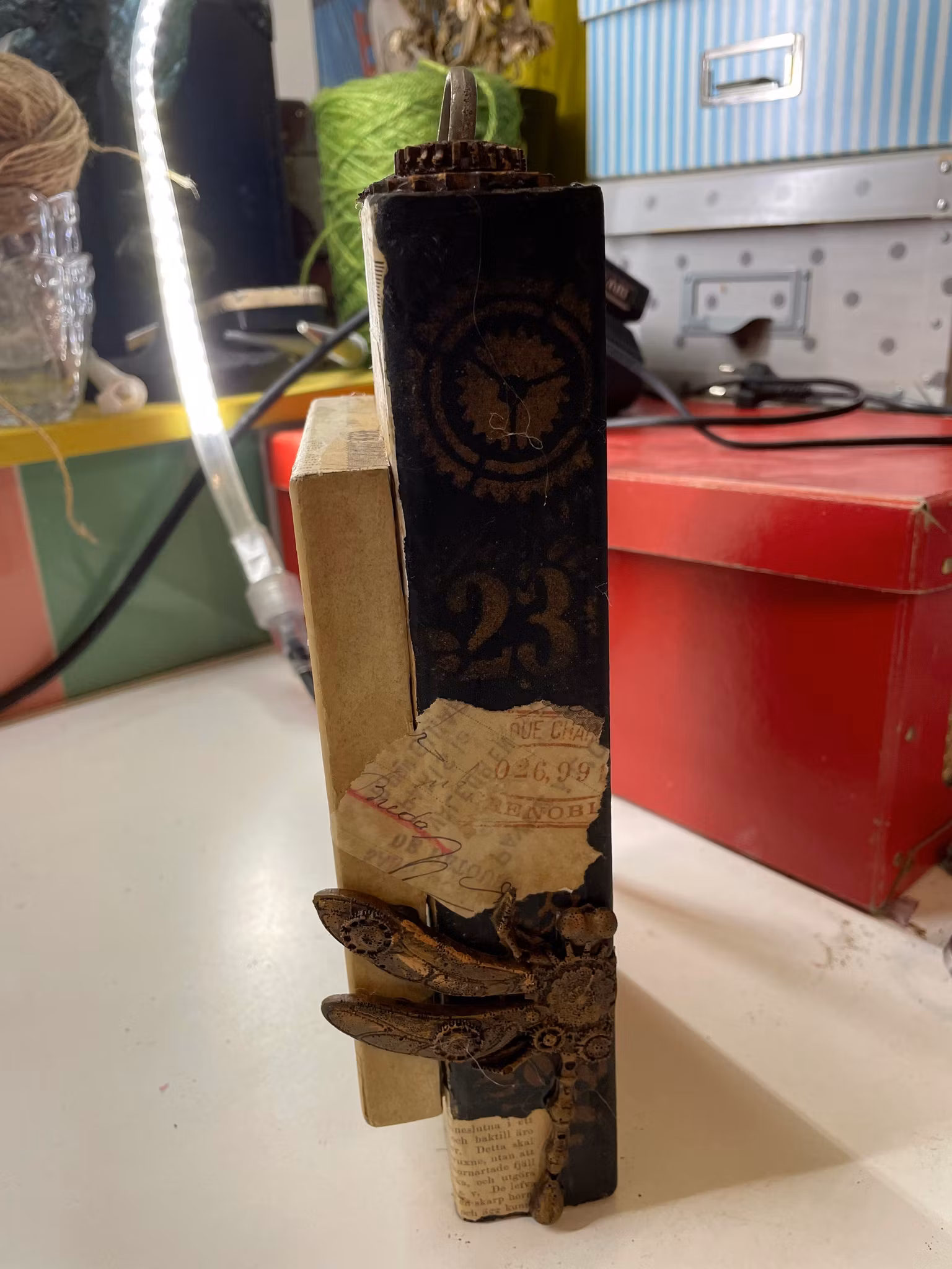Steampunk unika tavlor olika motiv med steampunktema