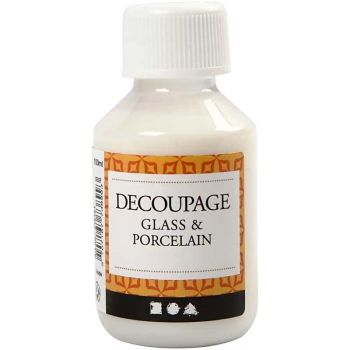 Decoupagelack Glas&Porslin 100ml