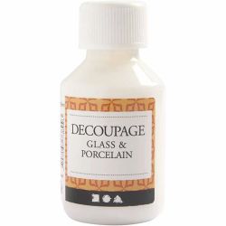 Decoupagelack Glas&Porslin 100ml