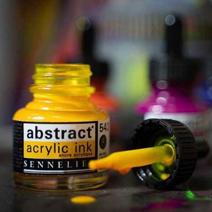 Akrylfärgset Sennelier Abstract ink