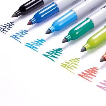 Fiberpennset Sharpie Fine Perm. Market Big Pack 24