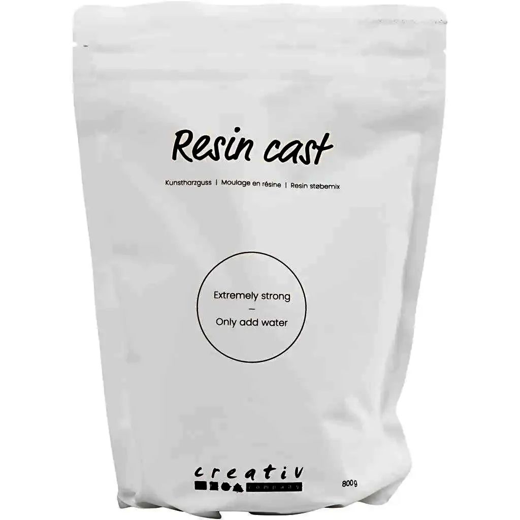 Resin Cast Gjutpulver, silikonform, hårt material, relief, framsida