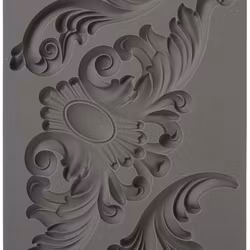 Re Design Moulds Silikonform Thorton Medallion,