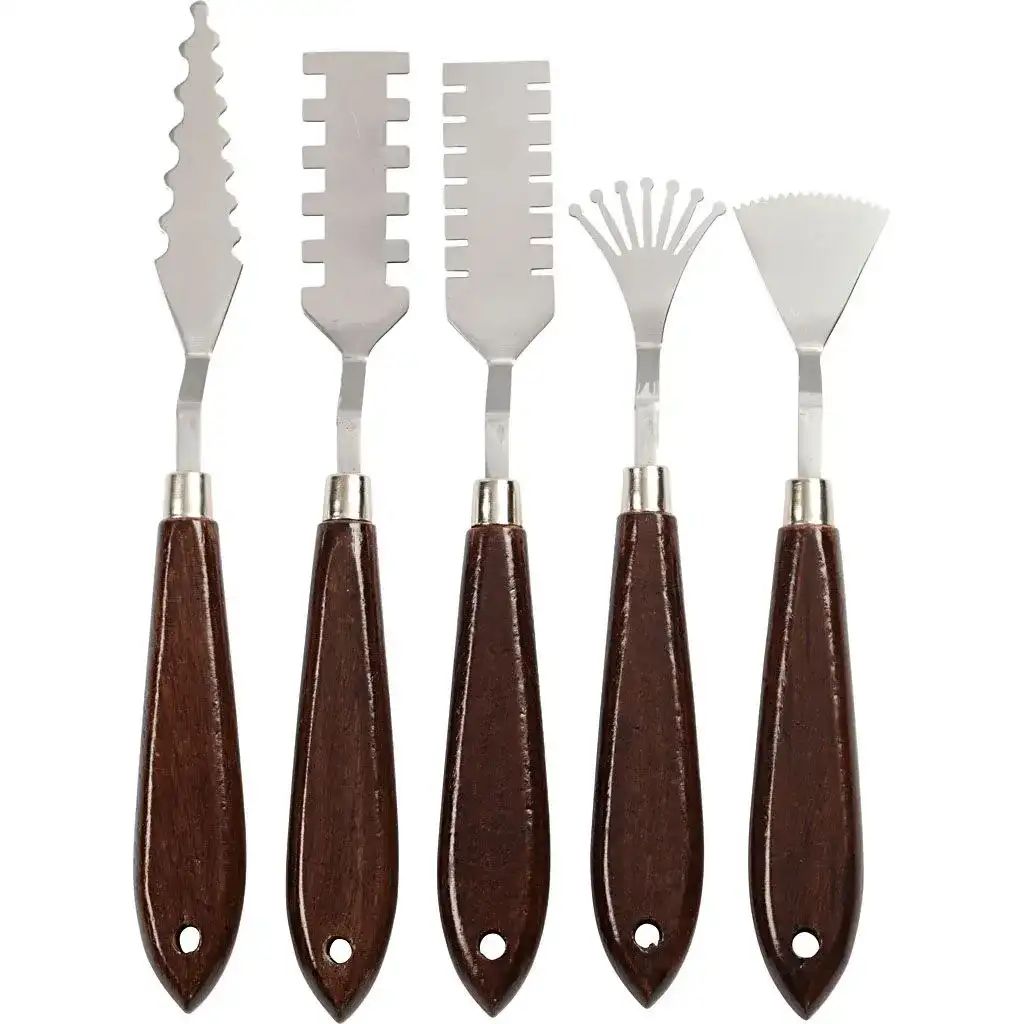 Palettkniv 5-pack mönster,