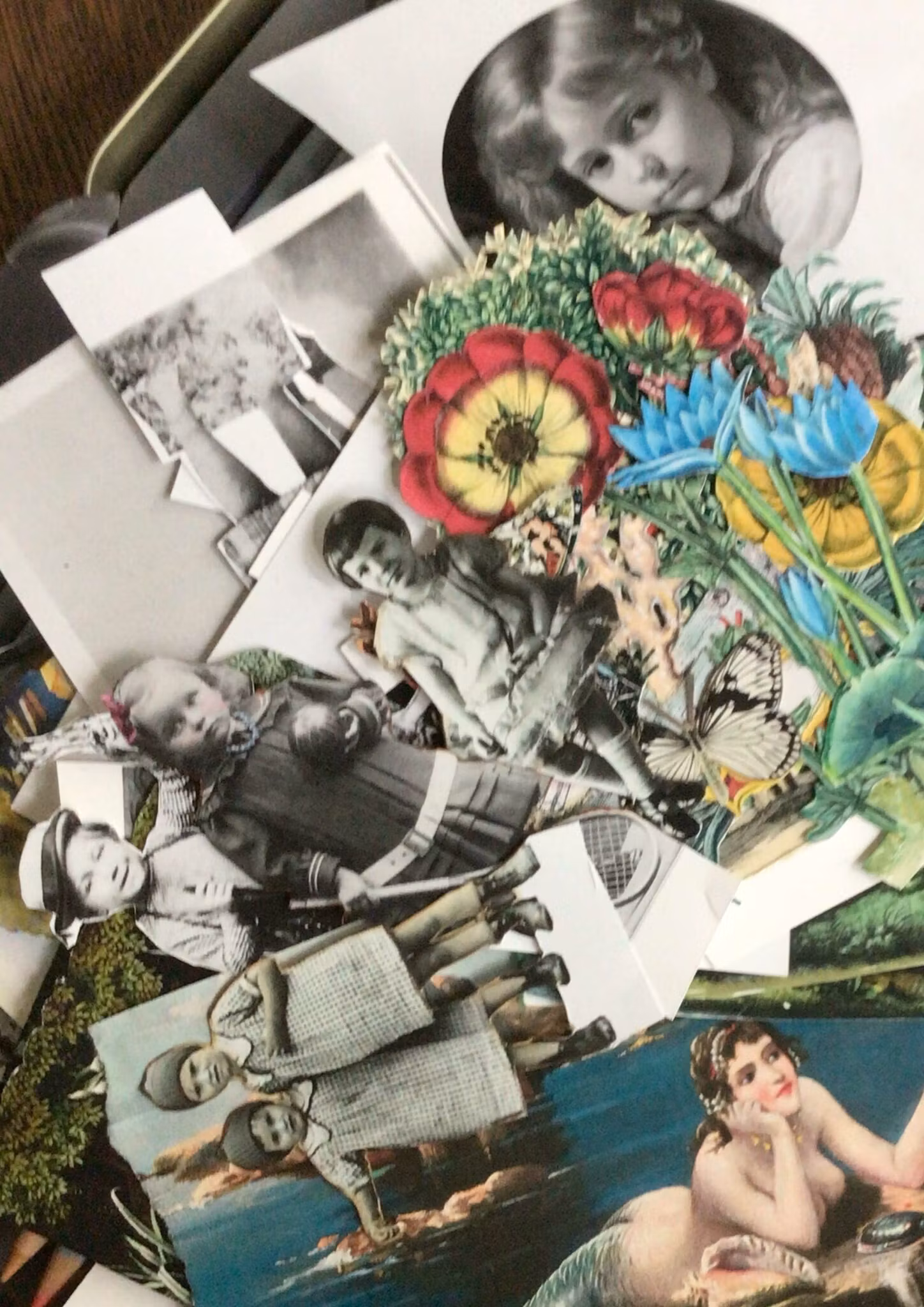 Släktporträtt på Burk