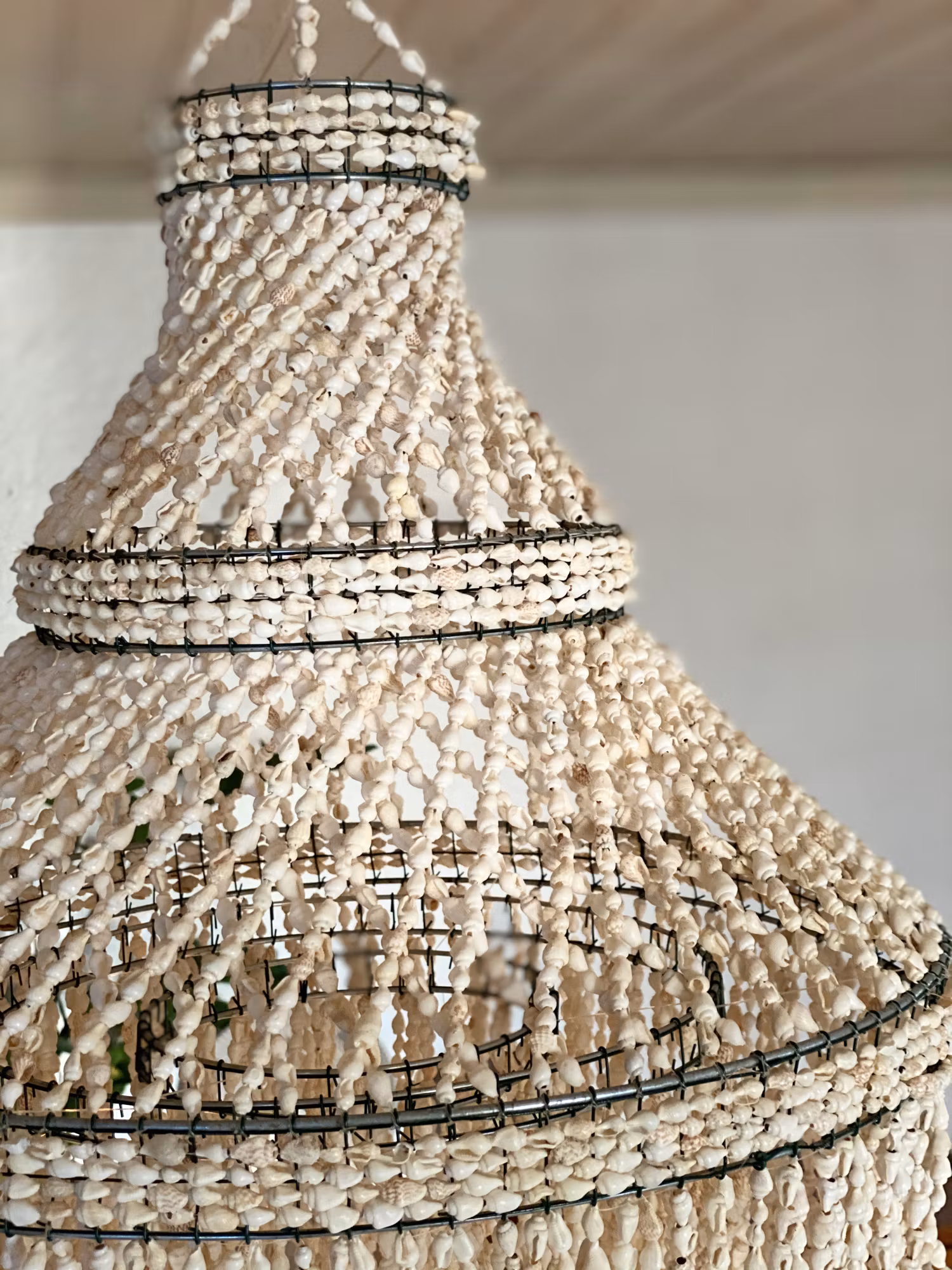 Snäcklampa från Bali 50/140cm