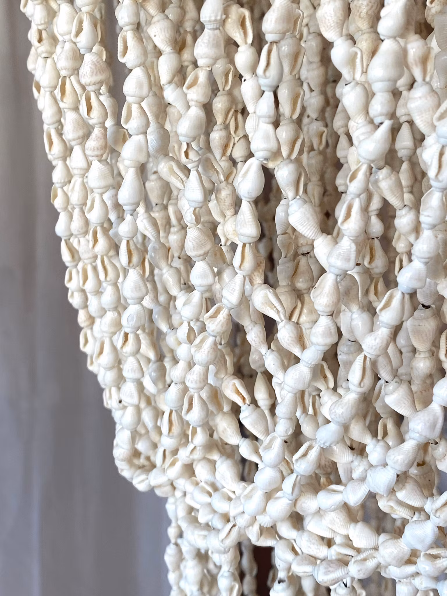 Snäcklampa från Bali 50/140cm