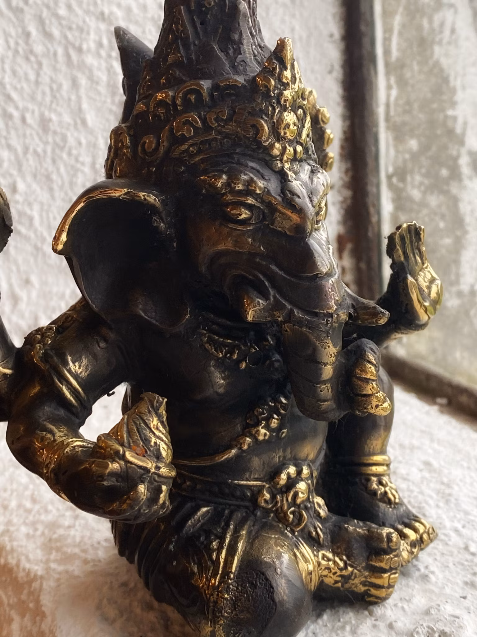 Ganesha i brons stor