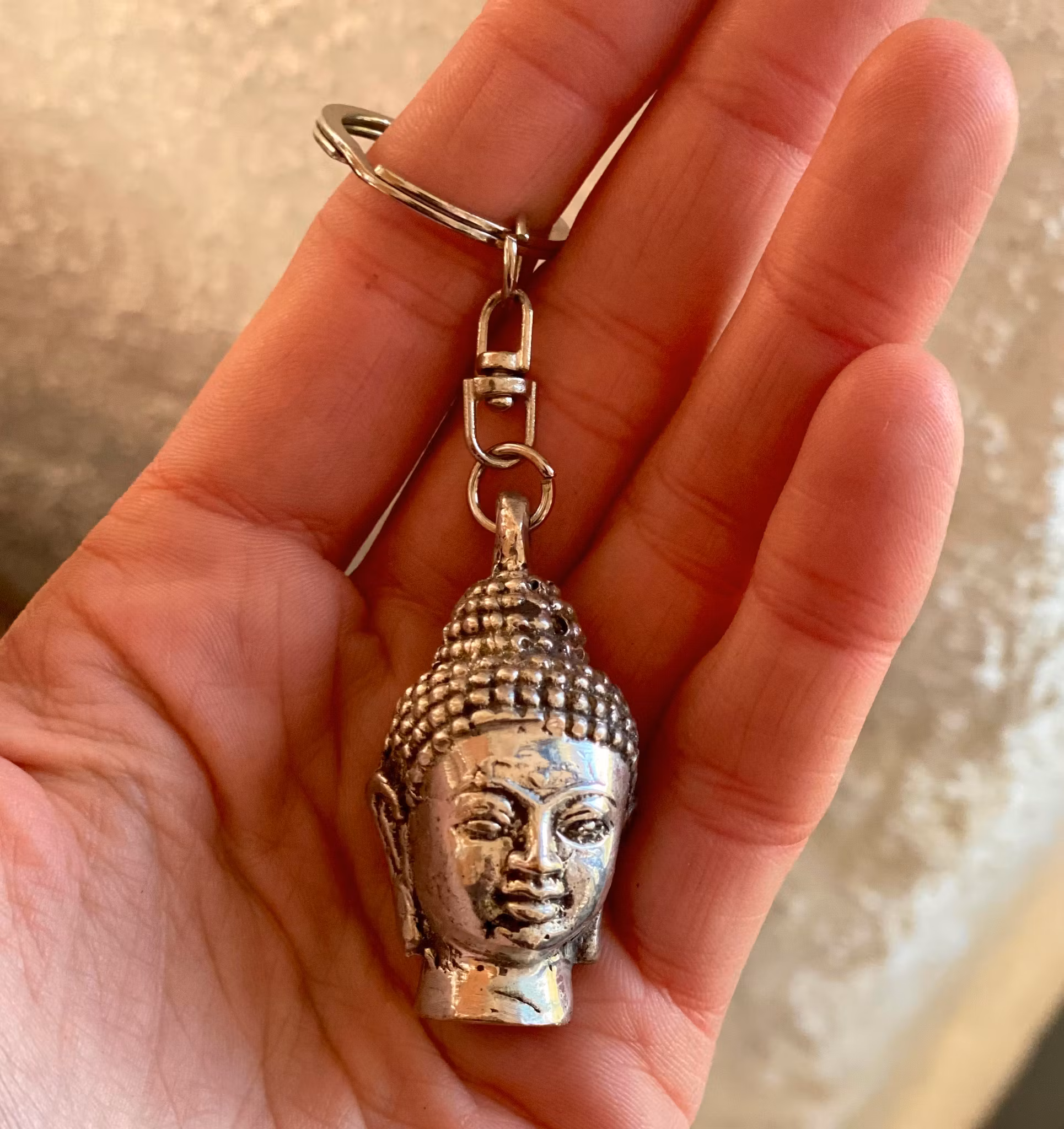 Liten nyckelring Buddha