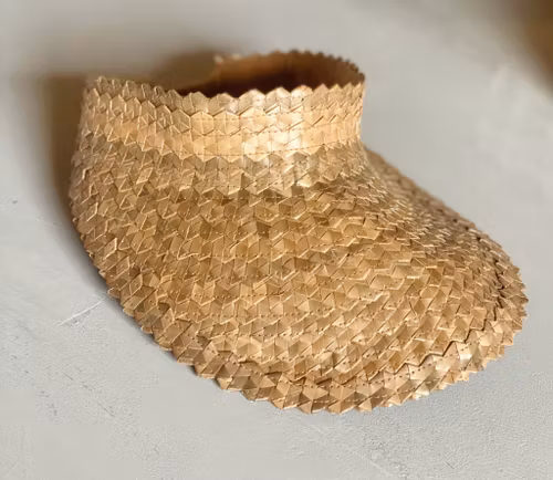 Palmblads keps mörk