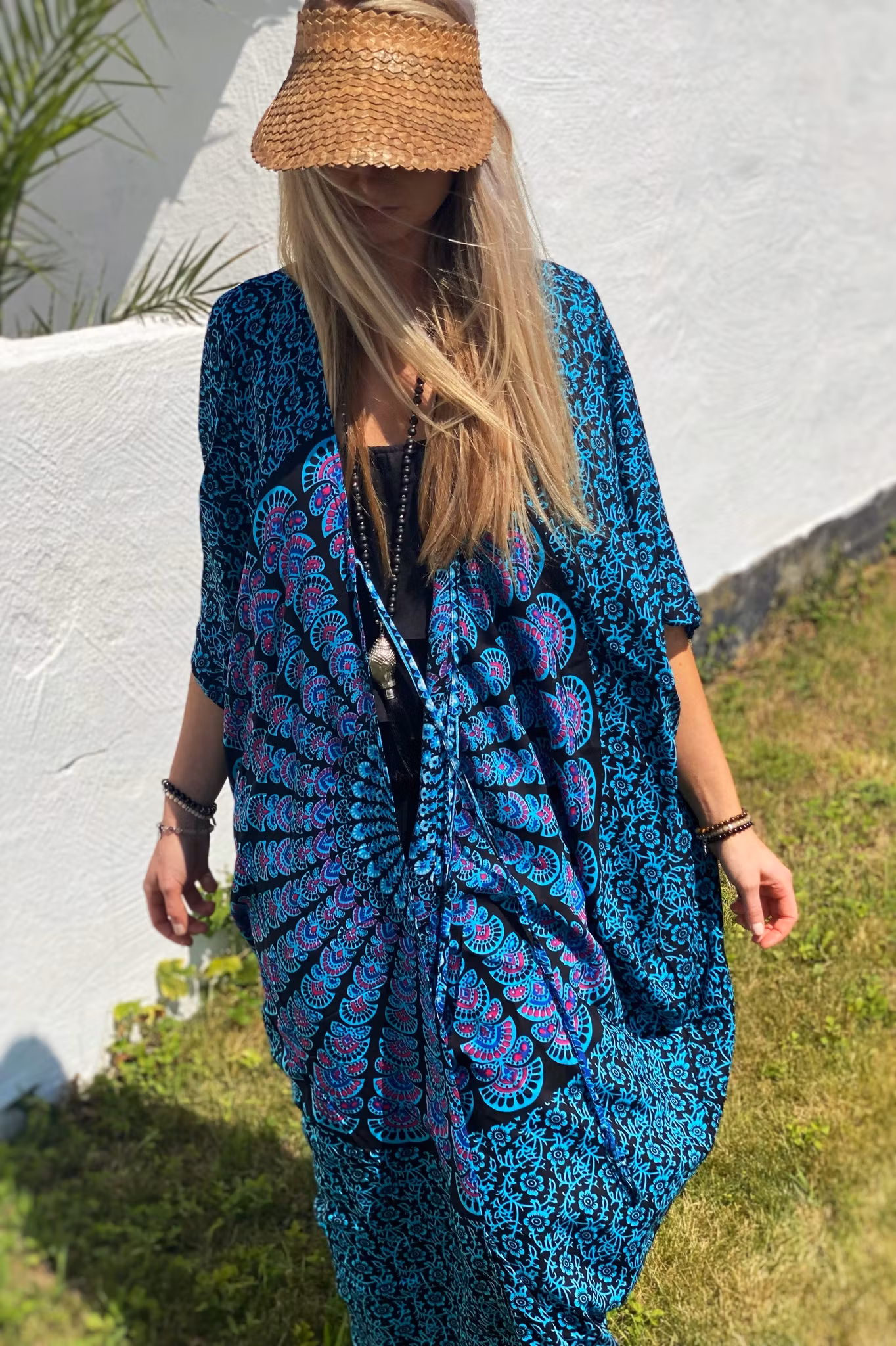 Palmblads keps mörk
