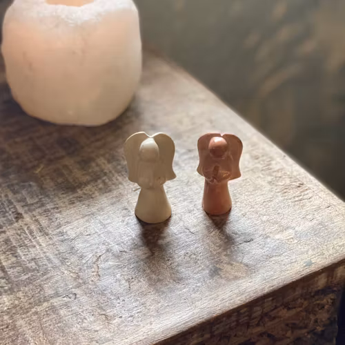 Ängel i täljsten från Kenya