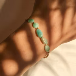 Armband med amazonit