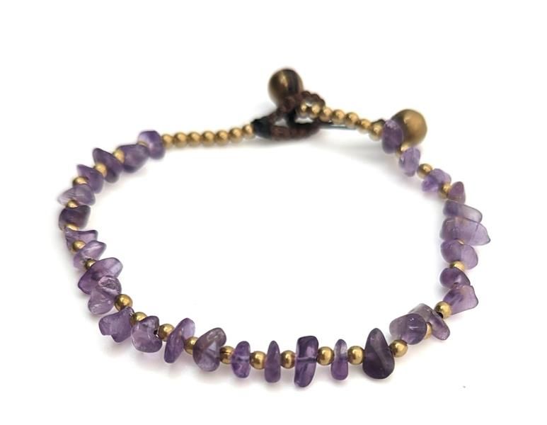 Armband med ametist