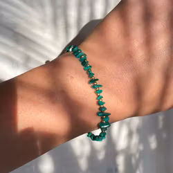 Armband med malakit