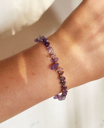 Armband med ametist