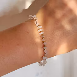 Armband med rosenkvarts