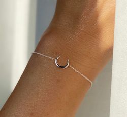 Armband ”halvmåne" i silver 925