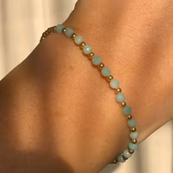 Armband med amazonit