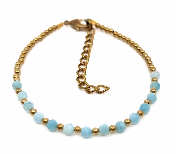 Armband med amazonit