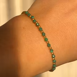 Armband med malakit