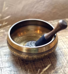 XL sjungande skål med dubbel Vajra