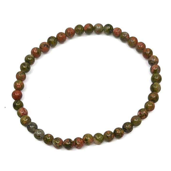 Armband unakit 4mm pärlor