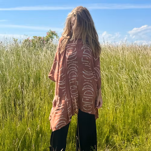 Topp moonphase terracotta