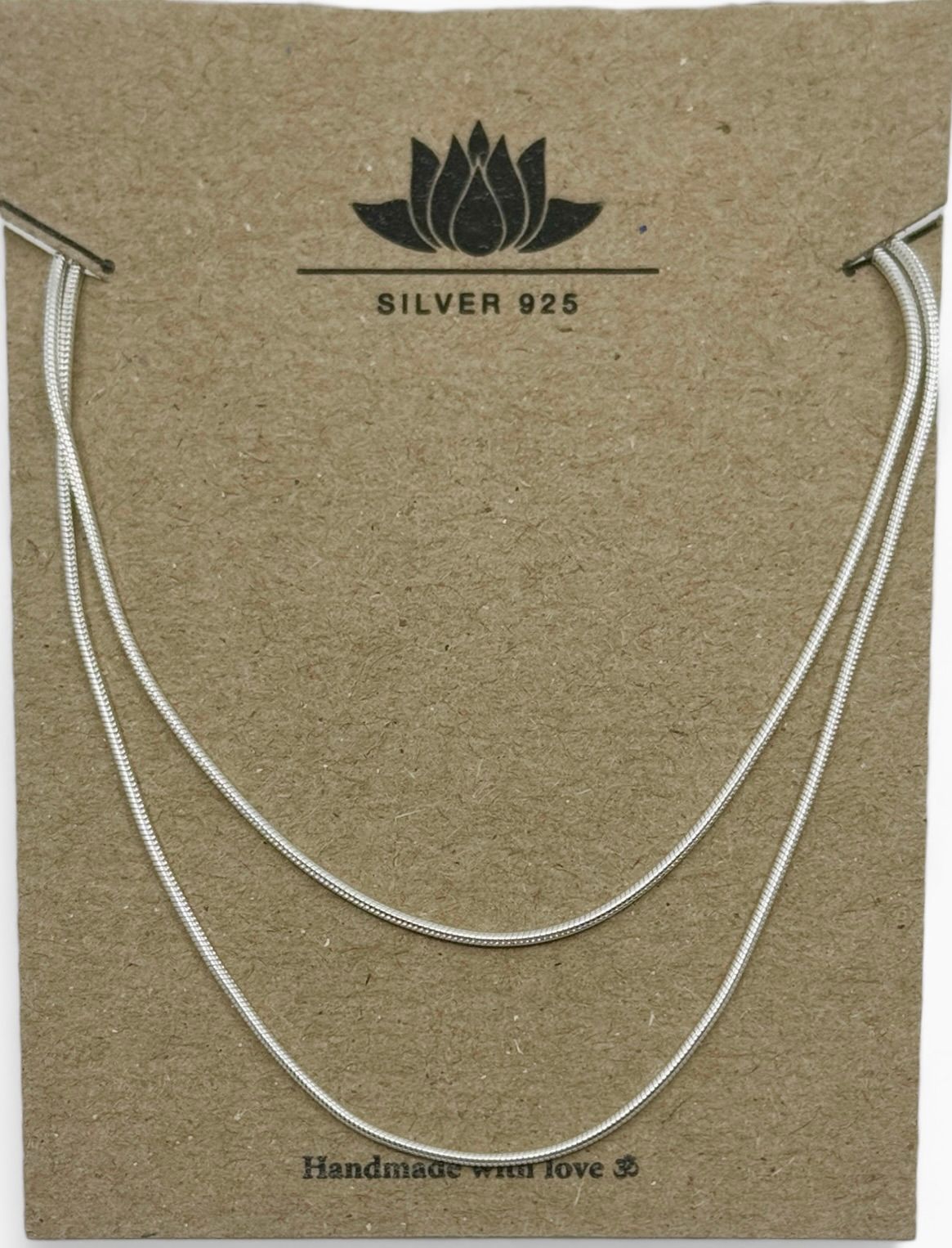 Halsband örhänge "Mamma ♡ barn" i silver 925