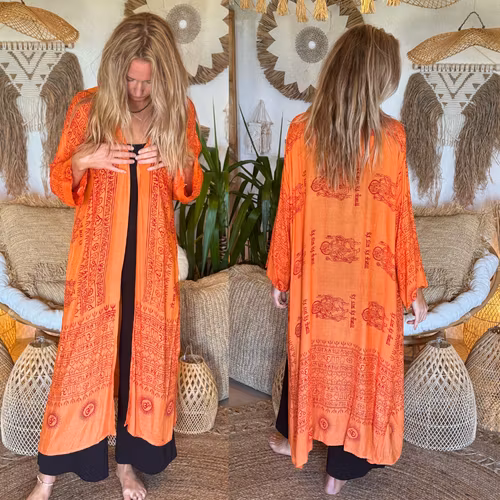 Kaftan orange