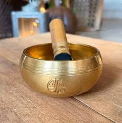 S sjungande skål med full moon