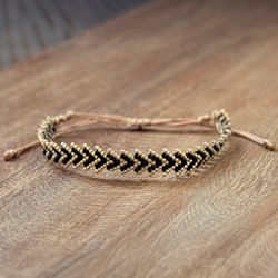 Armband phyton svart