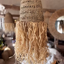 Lampskärm raffia S
