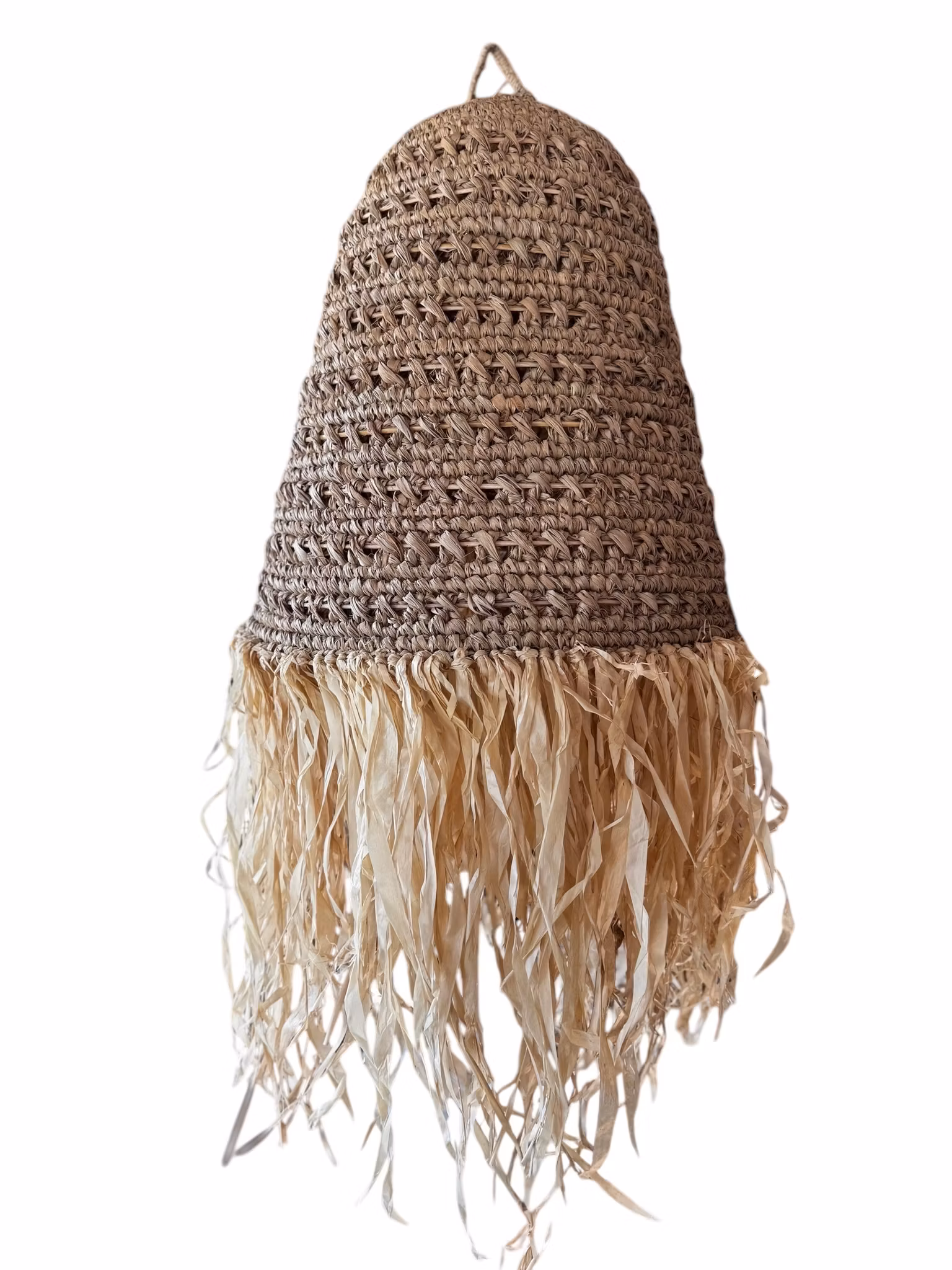 Lampskärm raffia L