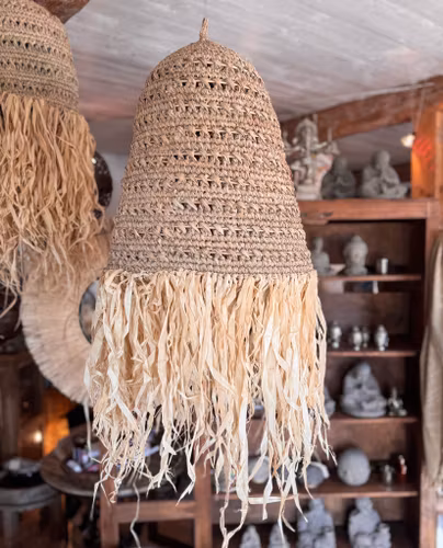 Lampskärm raffia L