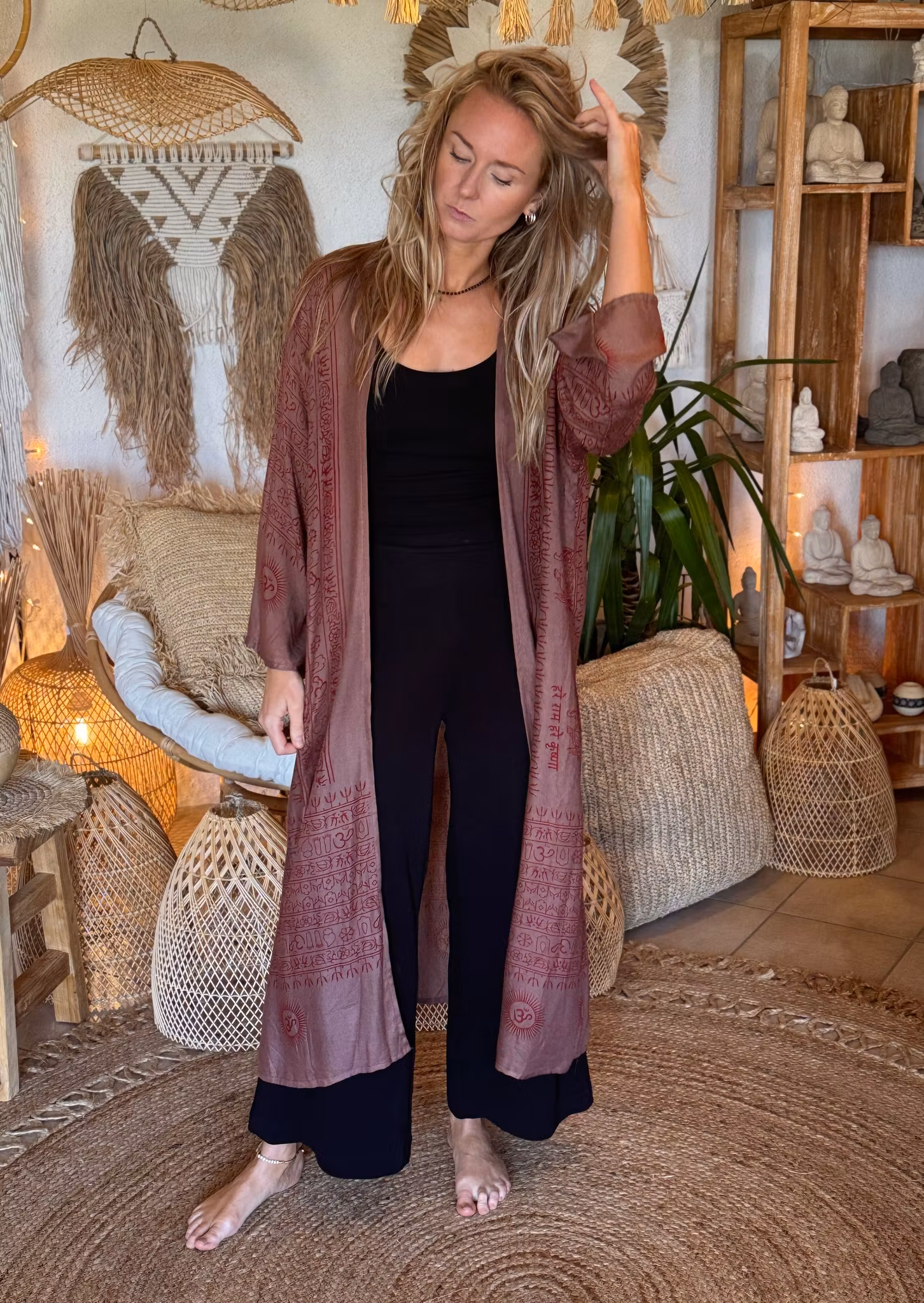 Kaftan brun