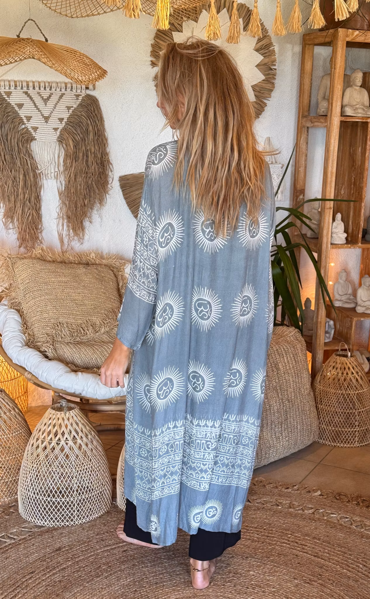 Kaftan grå