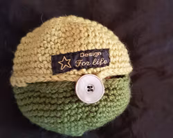 Äpplefodral med knapp