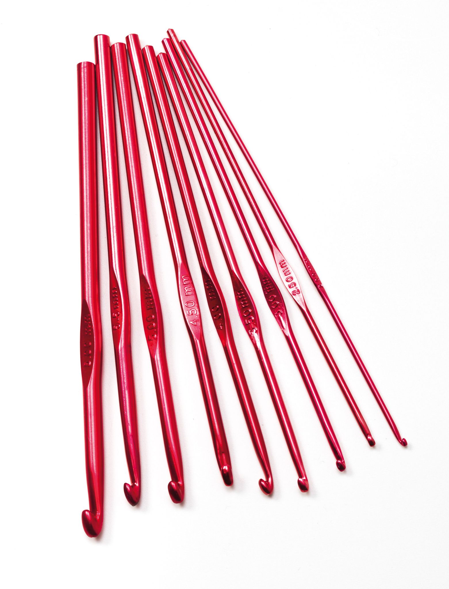 Virknål Röd 15 cm