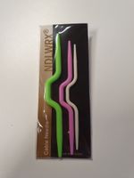 Flätstickor i plast