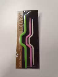 Flätstickor i plast