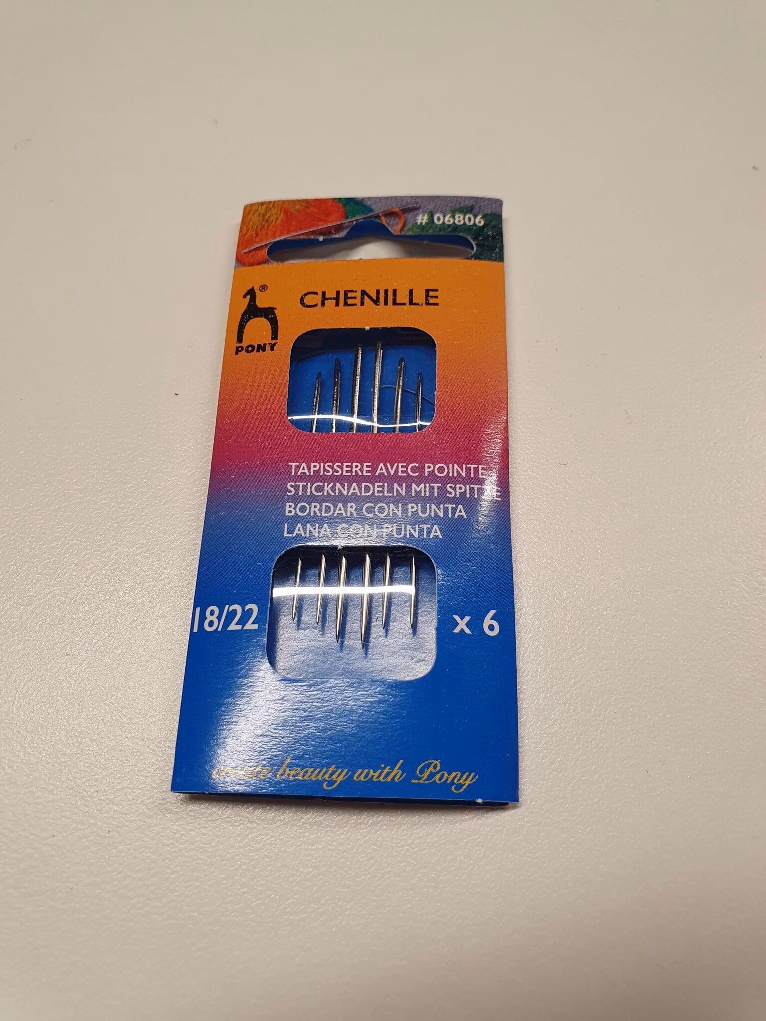 Stramaljnålar med 6-pack
