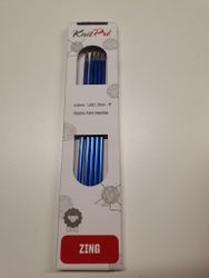 Strumpstickor Knit Pro Zing 4 mm, 20 cm