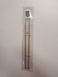 Korta Jumperstickor 4mm /19 cm i björkträ