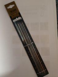 Strumpstickor Addi Premium Stål 2,5 mm, 20 cm